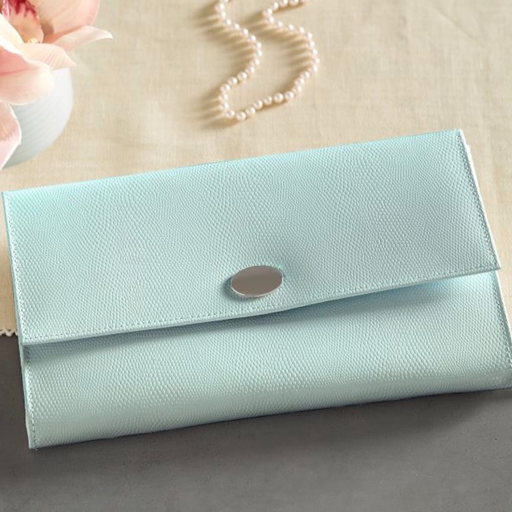 Mckenna Leather Travel Jewelry Portfolio